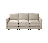 Nico Ultra Plush Fabric Modular Sofa Lounge | Soft Corduroy Fabric Modular Sofa Thick Cushions