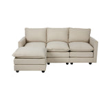 Nico Ultra Plush Fabric Modular Sofa Lounge | Soft Corduroy Fabric Modular Sofa Thick Cushions