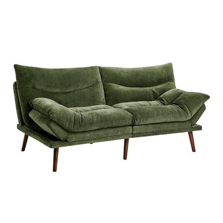 Allure Two in One 3 Seater Sofa Couch and Fold Out Futon Bed | Adjustable Luxury Converible Futon Sofa Couch