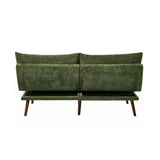 Allure Two in One 3 Seater Sofa Couch and Fold Out Futon Bed | Adjustable Luxury Converible Futon Sofa Couch