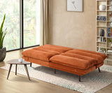 Palme 3 Seater Sofa Couch and Fold Out Futon Bed | Super Soft Adjustable Corduroy Futon Sofa Couch