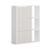 Amaro Noire Shoe Rack Cabinet and Display Unit | Two In One 30 Pair Shoe Storage Unit and Shelves