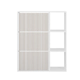 Amaro Noire Shoe Rack Cabinet and Display Unit | Two In One 30 Pair Shoe Storage Unit and Shelves