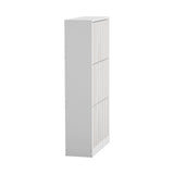 Amaro Noire Shoe Rack Cabinet | Modern Feature 30 Pair Shoe Storage Unit