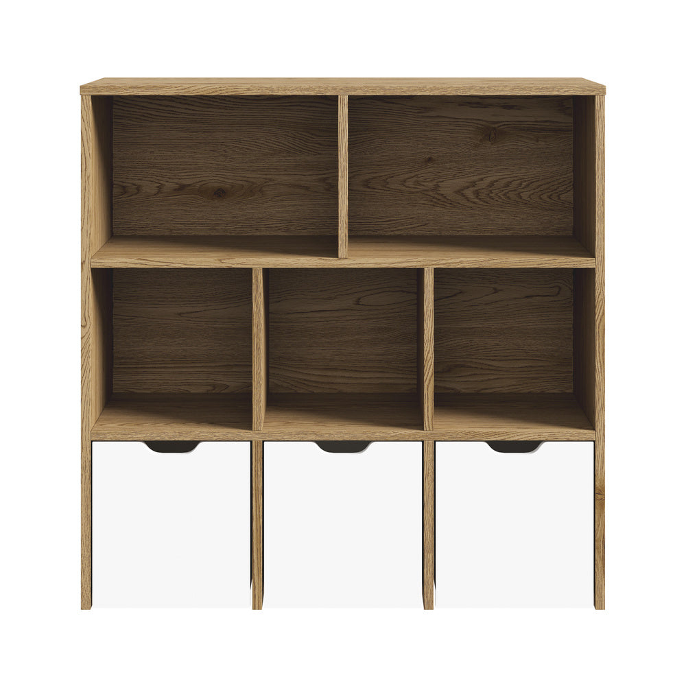 Scandi Kids Storage Organiser in White | 8 Compartment Removable Storage Cube
