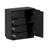Urbino 4 Draw Modern Dresser Tallboy | 4 Draw Chest Of Drawers Wooden Storage Unit