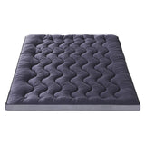 Luxore 1000GSM Bamboo Charcoal 3D Quilted Mattress Topper | Breathable Anti Allergy Cooling Pad