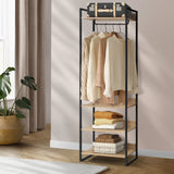 Aspen Modern Multi Storage Portable Wardrobe | 4 Shelf Clothing Storage Unit