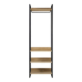Aspen Modern Multi Storage Portable Wardrobe | 4 Shelf Clothing Storage Unit