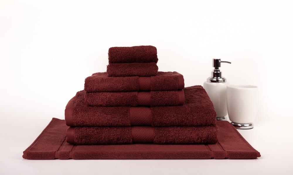 100% Premium Combed Cotton Extra Large Bath Sheet Towel Set | 7 or 14pc Sets | Superior Abosrbance and Size  | 2 Sizes - 30 Colours Bath Towels & Washcloths 7pc Set / Shiraz Ontrendideas Bed and Bath