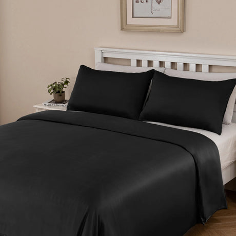 Luxiore Soft 100% Bamboo Eco Friendly Sheet Set | Breathable Silky Pure Bamboo Sheet Set