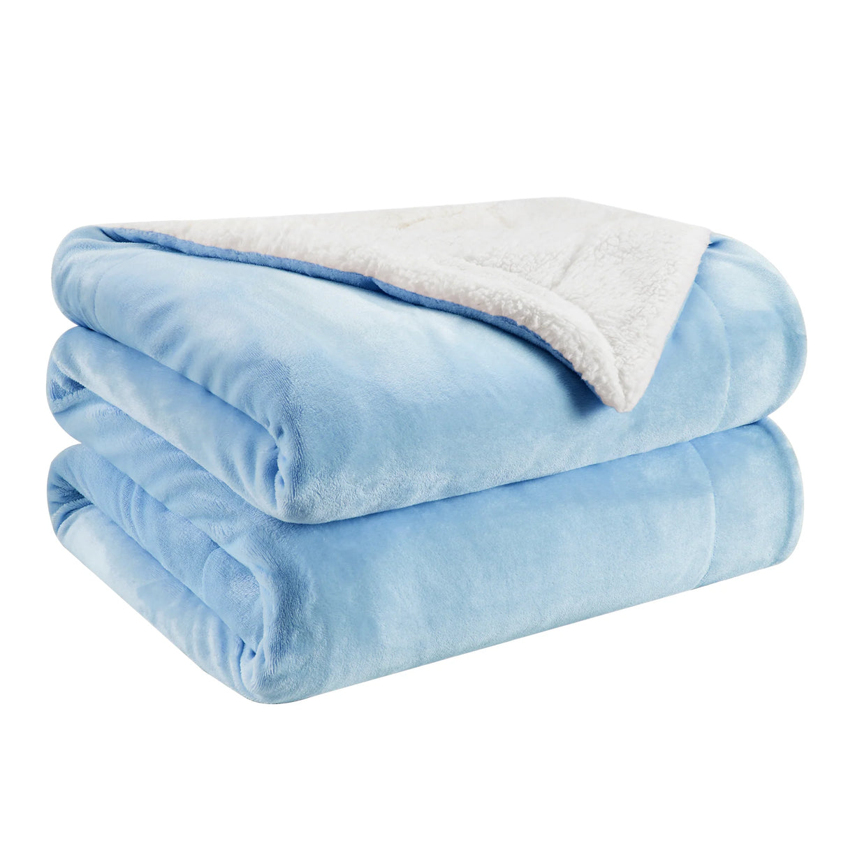 Luxiore Super Warm Soft Mink Flannel Sherpa Fleece Blanket | 480GSM Reversible Two Sided Winter Blanket