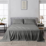 Luxiore 2000TC Breathable Cooling Bamboo Blend Sheet Set | Eco Friendly Anti Wrinkle Bamboo Sheets