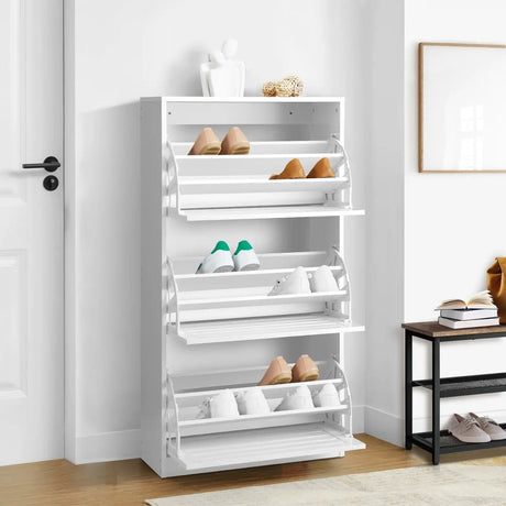 Modern 20-45 Pair Shoe Cabinet | Storage Rack and Organiser | Shoe Storage Organiser by Oikiture