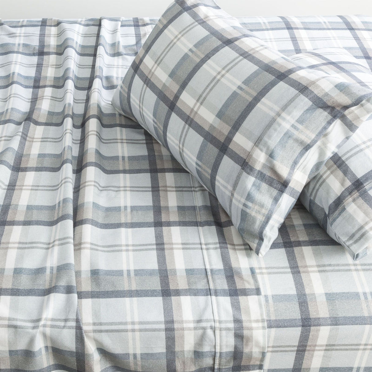 175GSM 100% Egyptian Cotton Flannelette Sheet Set In Patterned Designs by Park Avenue | Winter Warm Bedding