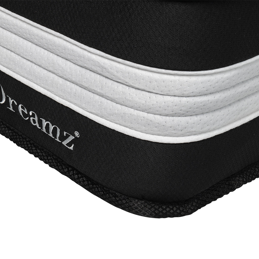 Dreameasy Ice Silk Ultra Cooling Mattress 5 Zone Pocket Spring Mattress | Reinforced Gel Infused Medium Firm Mattress