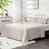 Luxiore Soft 100% Bamboo Eco Quilt Cover Set | Breathable Silky Pure Bamboo Duvet Set