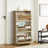Modern 20-45 Pair Shoe Cabinet | Storage Rack and Organiser | Shoe Storage Organiser by Oikiture