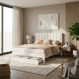 Astoria Plush Velvet Fabric Storage Bed | Prestige Fabric Bed Frame and Storage Drawers