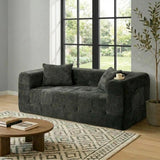 Bella Soft Chenille Two Seater Comfy Sofa Lounge | Compressed Sofa Box Lounge Unit