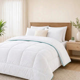 Super Light Breathable 150GSM Bamboo Summer Quilt | Machine Washable Bamboo Blend Doona