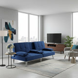 Marlo 3 Seater Sofa Couch and Fold Out Futon Bed | Adjustable Luxury Futon Sofa Couch