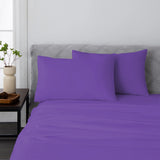 Luxiore 2000TC Breathable Cooling Bamboo Blend Sheet Set | Eco Friendly Anti Wrinkle Bamboo Sheets