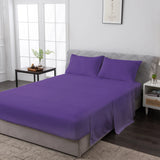Luxiore 2000TC Breathable Cooling Bamboo Blend Sheet Set | Eco Friendly Anti Wrinkle Bamboo Sheets