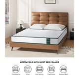 Sleep Luxe Extra Firm Dense 21cm Pocket Spring Mattress | Superior Back Support Very Firm Mattress