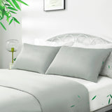 Luxiore Soft 100% Bamboo Eco Quilt Cover Set | Breathable Silky Pure Bamboo Duvet Set
