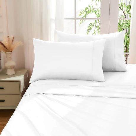 Luxiore 500TC Superior 100% Cotton Sheet Set | Super Fine Pure Cotton Luxury Sheets