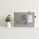 500TC Superior Bamboo Cotton Hotel Quality Fitted Sheet Combo Set by Park Avenue