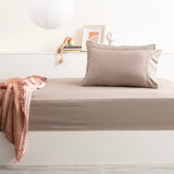 500TC Superior Bamboo Cotton Hotel Quality Fitted Sheet Combo Set by Park Avenue