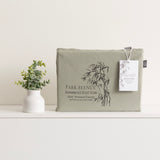 500TC Superior Bamboo Cotton Hotel Quality Fitted Sheet Combo Set by Park Avenue