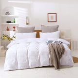 Luxore Darvo Tufted Washed Vintage Pure Cotton Quilt Cover Set | Modern Bedding Covers