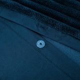 Luxore Warm Embossed Teddy Fleece Quilt Cover Set | Plush Teddy Fleece Duvet Cover Set
