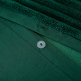 Luxore Warm Embossed Teddy Fleece Quilt Cover Set | Plush Teddy Fleece Duvet Cover Set