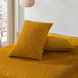 Luxore Warm Embossed Teddy Fleece Quilt Cover Set | Plush Teddy Fleece Duvet Cover Set