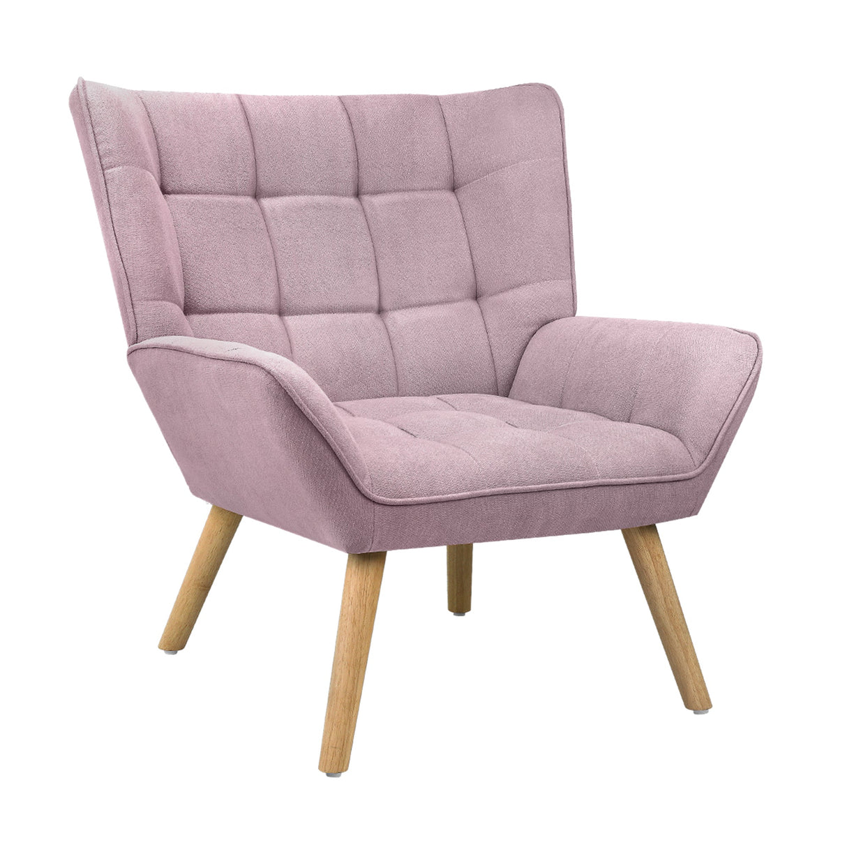 Mille Modern Fabric Accent Tub Armchair | Extra Large Soft Fabric Upholstered Lounge Chair