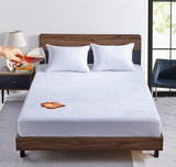 Premium Coral Fleece 100% Waterproof Fitted Mattress Protector | Bed Protectors | 7 Sizes MQ MK