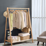 Sorento Two in One Clothes and Shoe Storage Rack | Wooden Multi Purpose Clothes Storage Unit