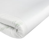 Premium Deluxe Bamboo Cool GEL Memory Foam 8cm Mattress Topper | Summer Cooling Memory Gel Topper
