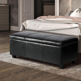 Premium Two in One Ottoman Storage Box and Seating Bench | Blanket Box