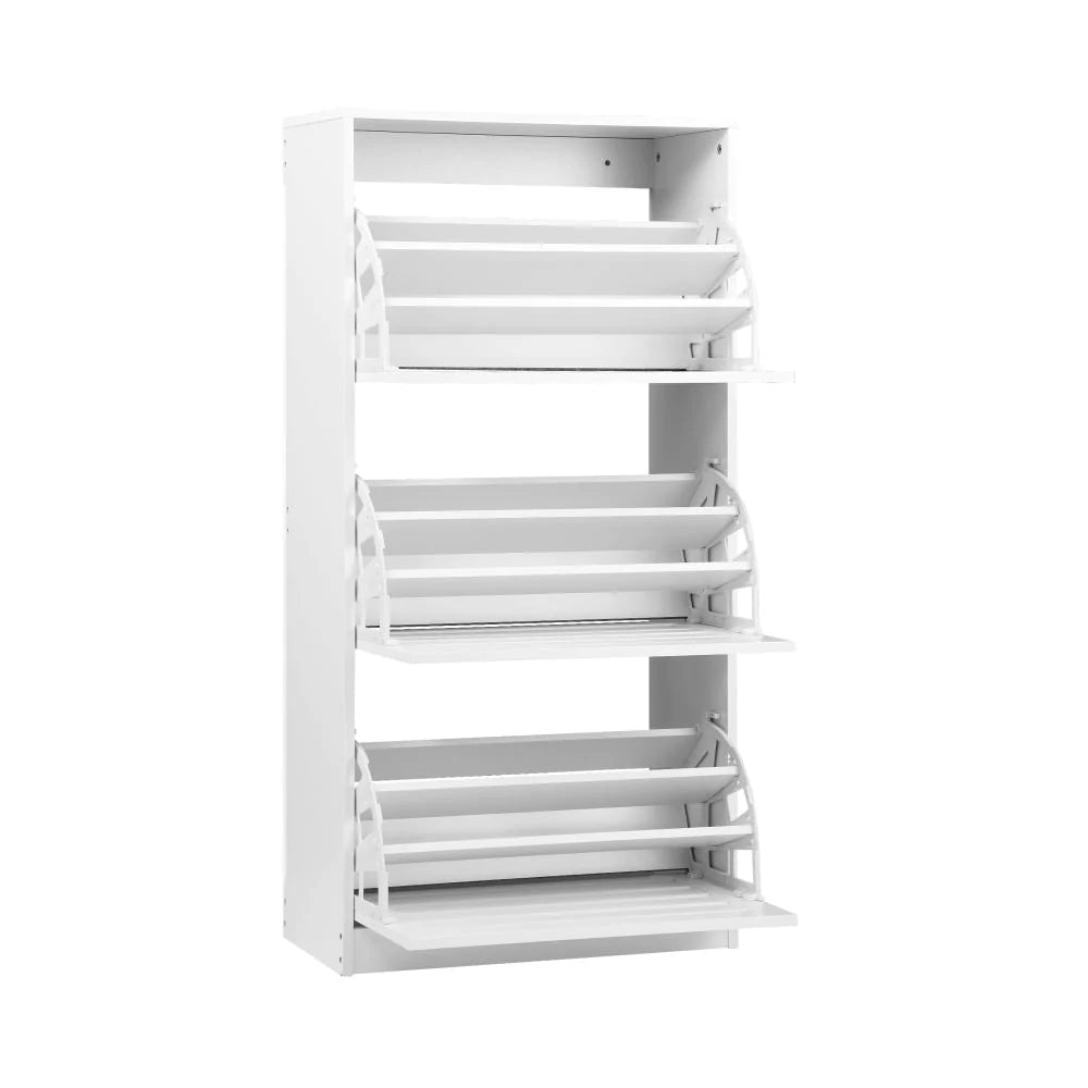 Modern 20-45 Pair Shoe Cabinet | Storage Rack and Organiser | Shoe Storage Organiser by Oikiture
