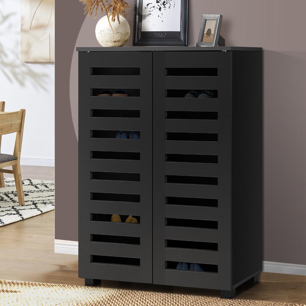 Modern 20-45 Pair Shoe Cabinet | Storage Rack and Organiser | Shoe Storage Organiser by Oikiture
