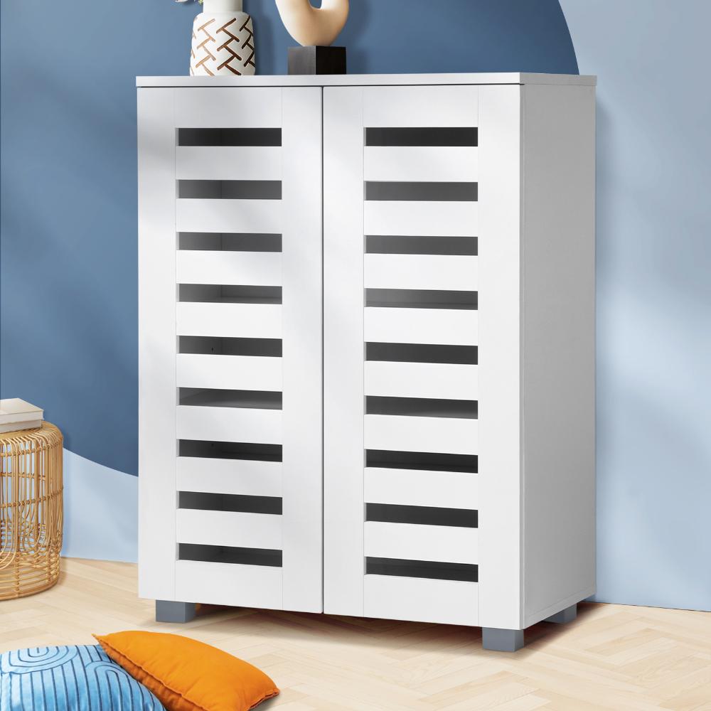 Modern 20-45 Pair Shoe Cabinet | Storage Rack and Organiser | Shoe Storage Organiser by Oikiture