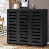 Modern 20-45 Pair Shoe Cabinet | Storage Rack and Organiser | Shoe Storage Organiser by Oikiture
