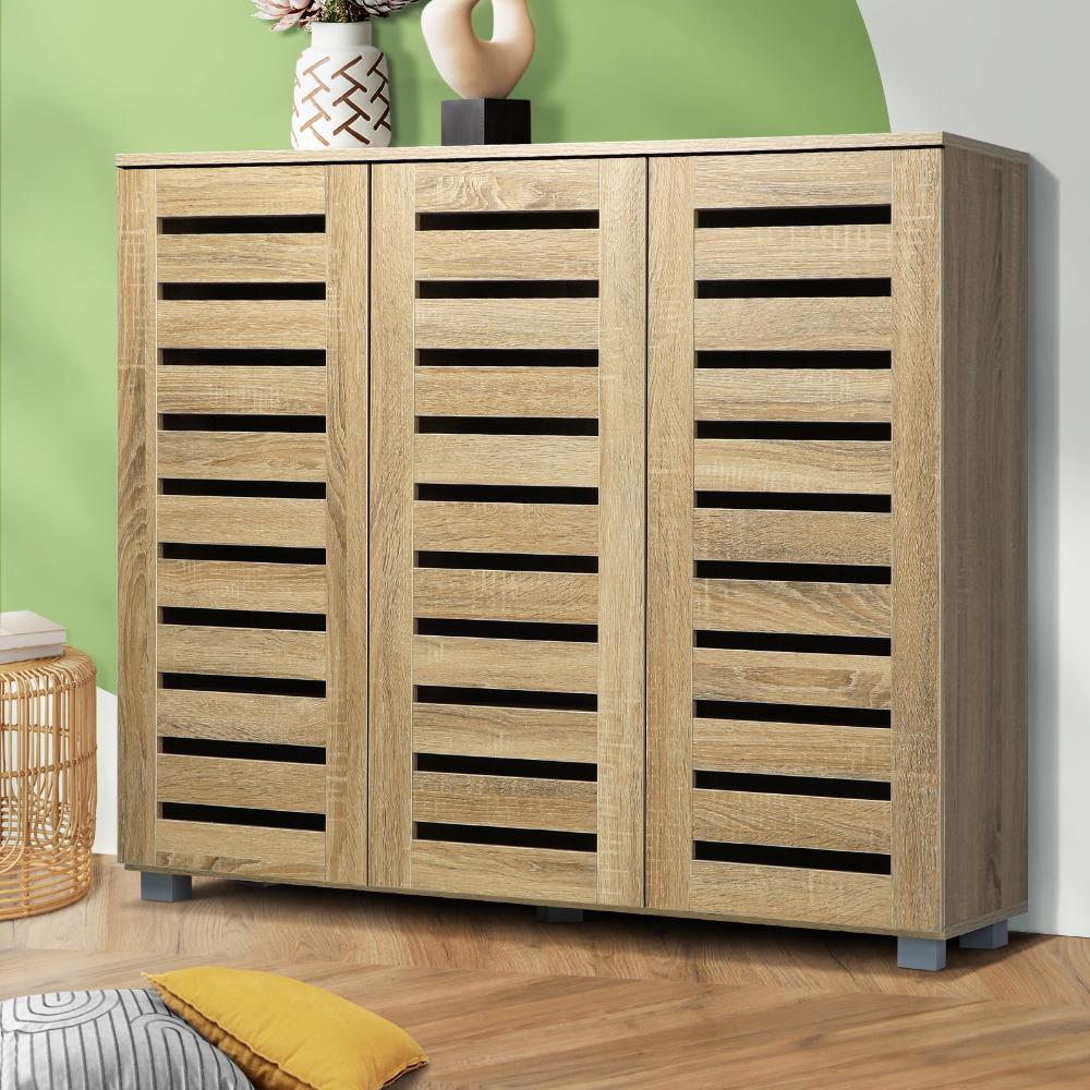 Modern 20-45 Pair Shoe Cabinet | Storage Rack and Organiser | Shoe Storage Organiser by Oikiture