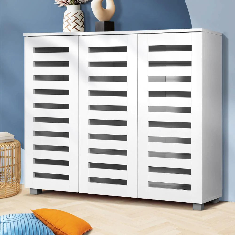 Modern 20-45 Pair Shoe Cabinet | Storage Rack and Organiser | Shoe Storage Organiser by Oikiture