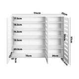 Modern 20-45 Pair Shoe Cabinet | Storage Rack and Organiser | Shoe Storage Organiser by Oikiture